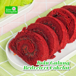 Bolu Gulung Redvelvet Cokelat